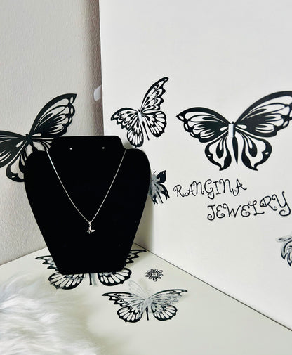 Sterling Silver Butterfly Necklace