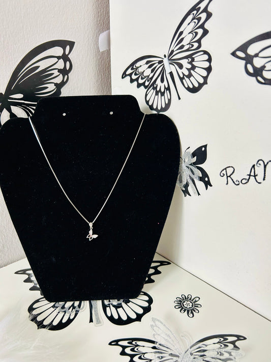 Sterling Silver Butterfly Necklace
