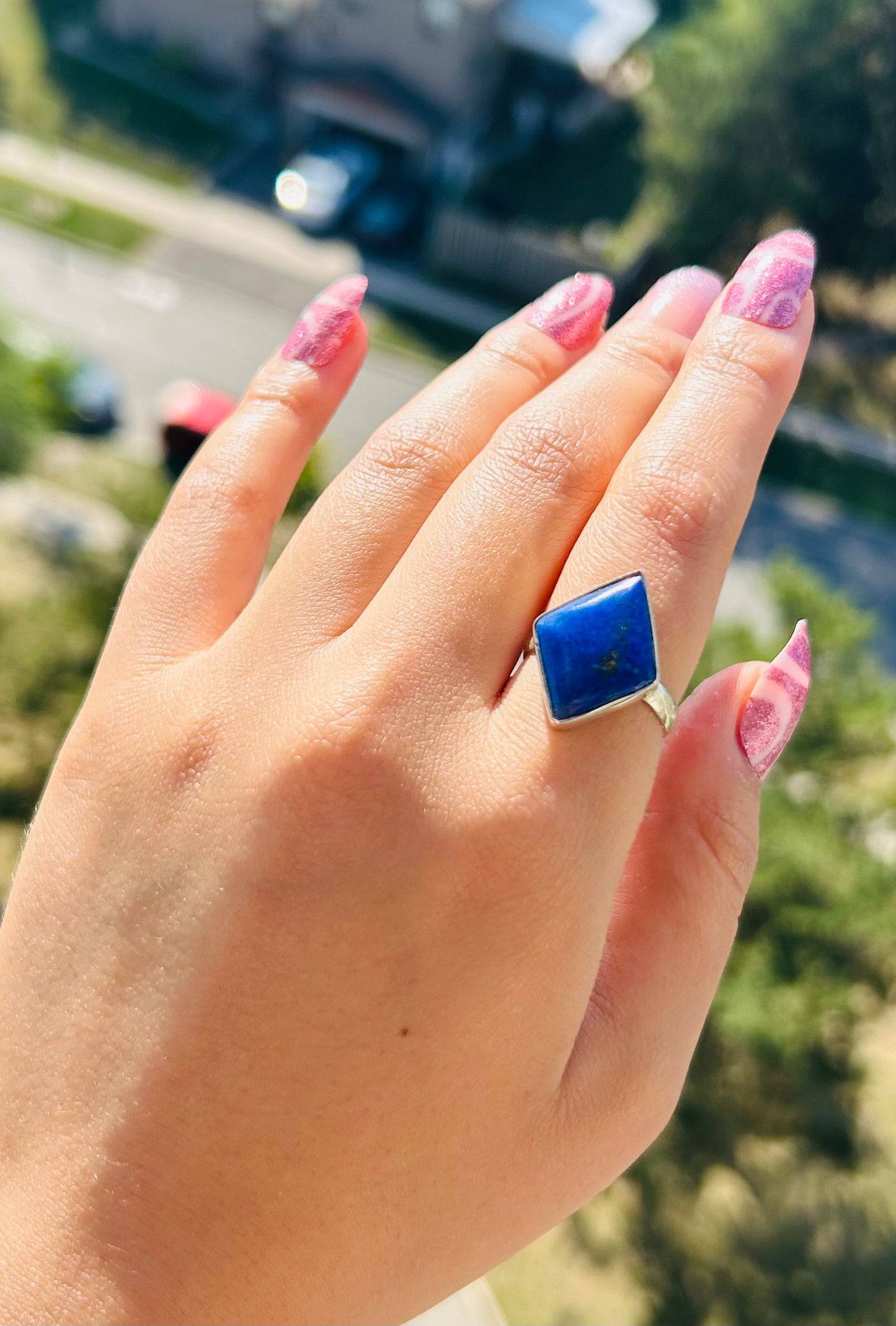 Antique Lajward Rings