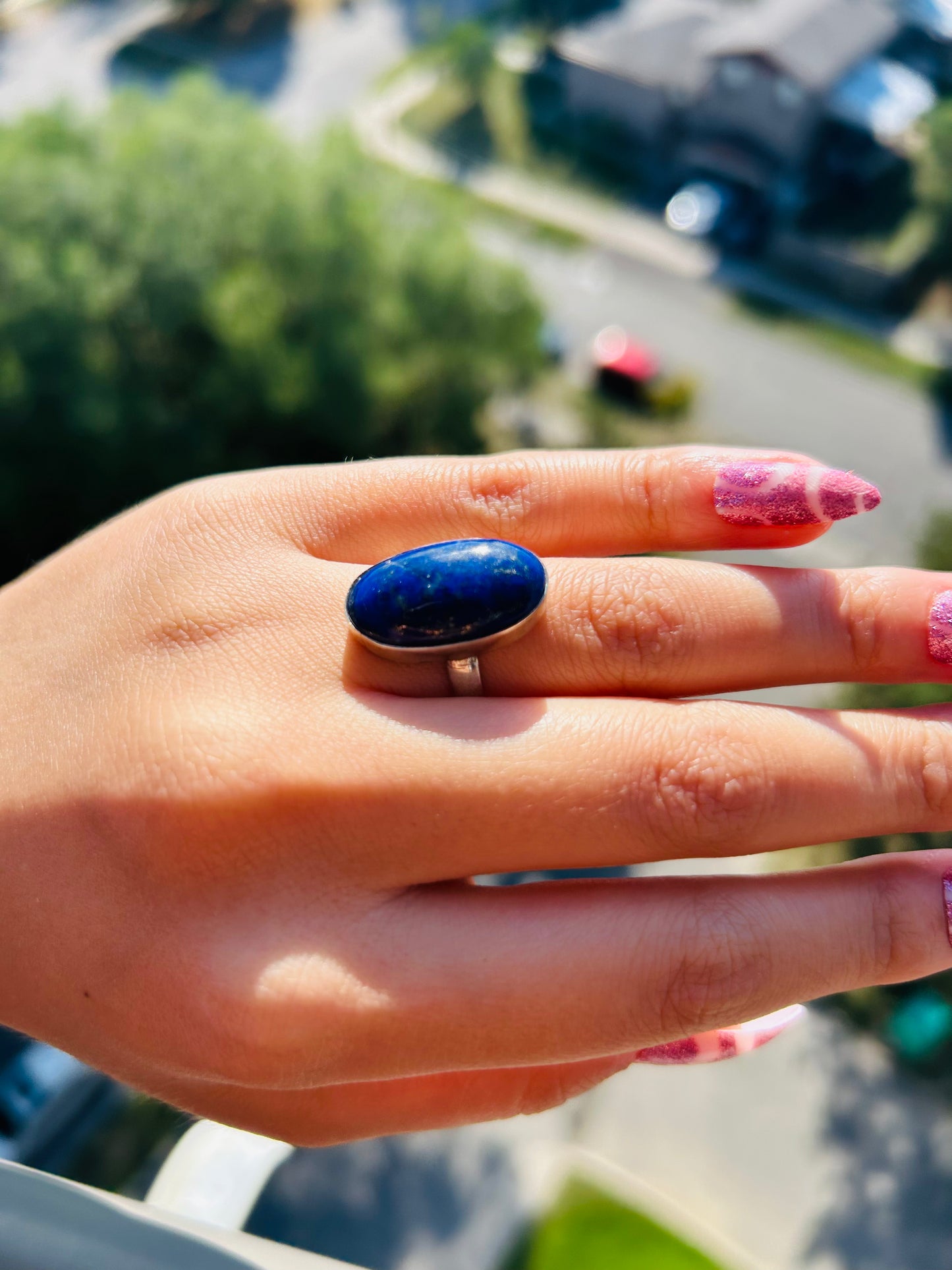 Antique Lajward Rings