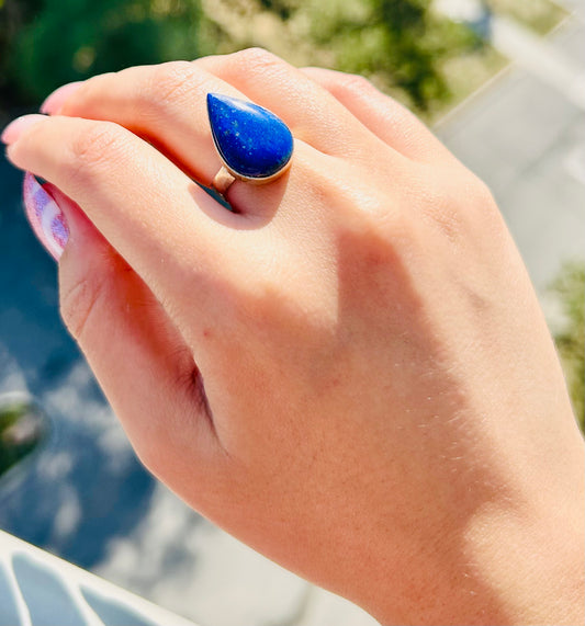 Antique Lajward Rings