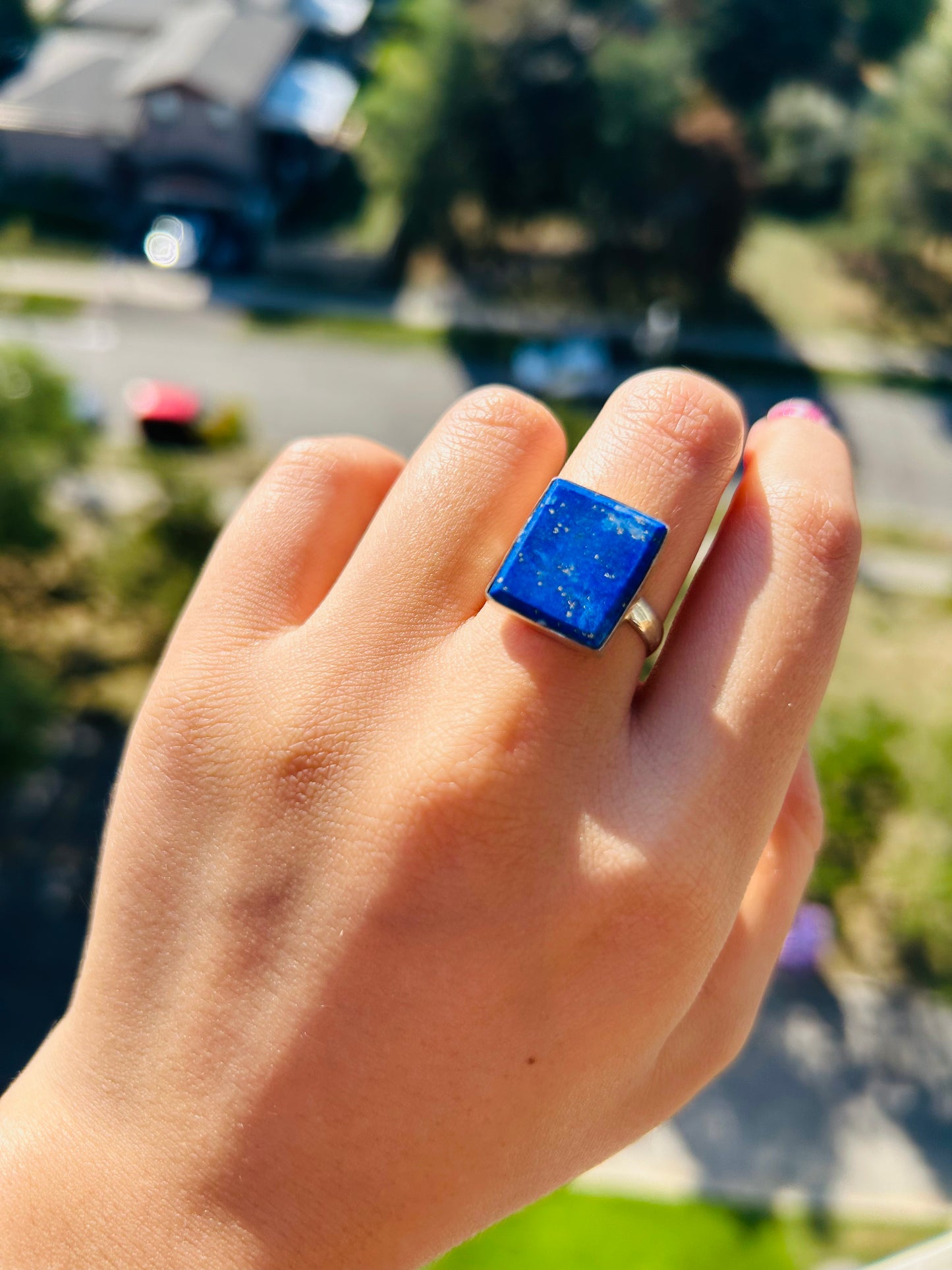 Antique Lajward Rings