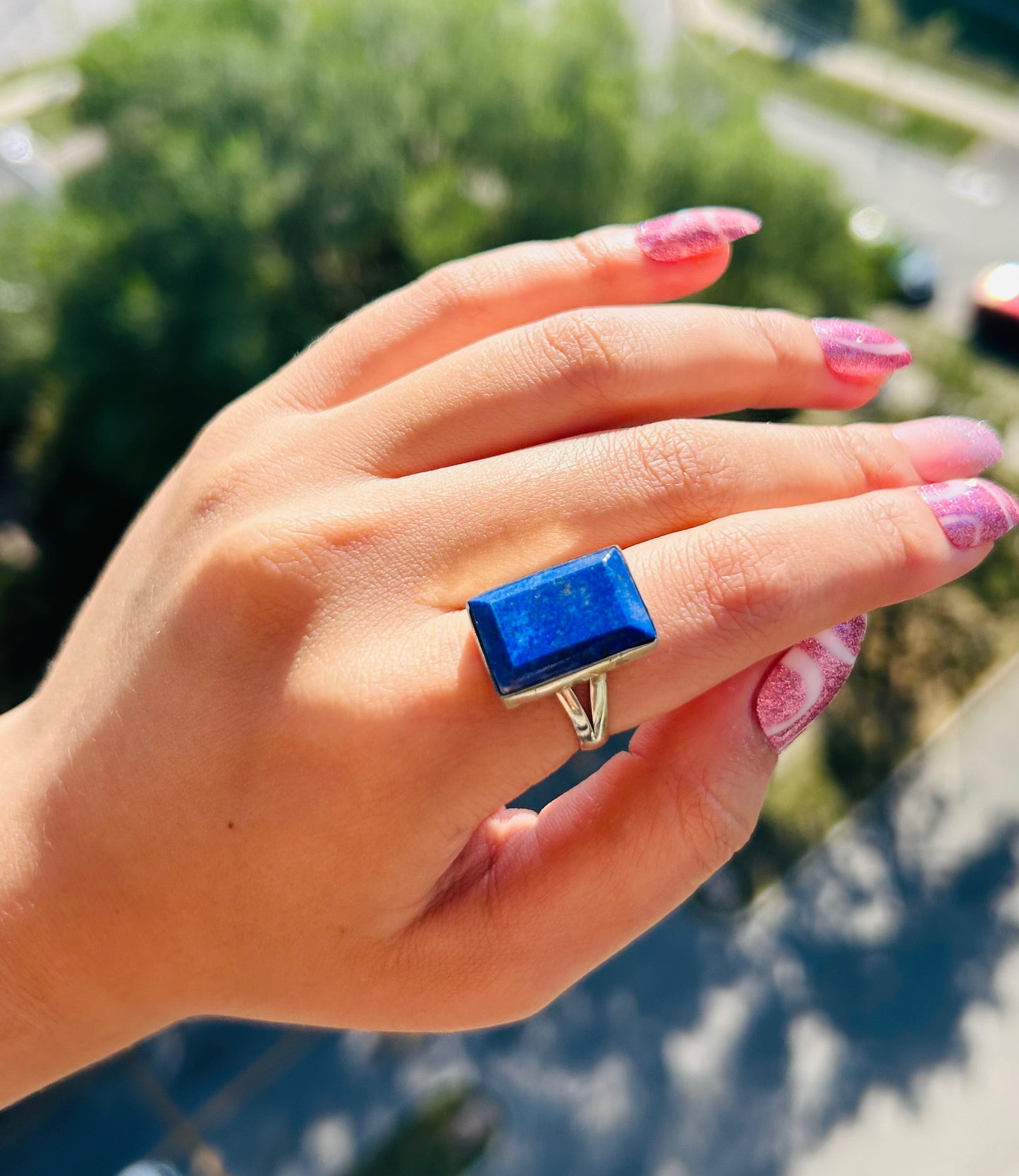 Antique Lajward Rings