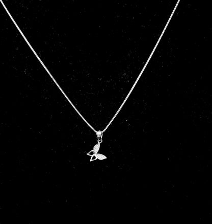 Sterling Silver Butterfly Necklace