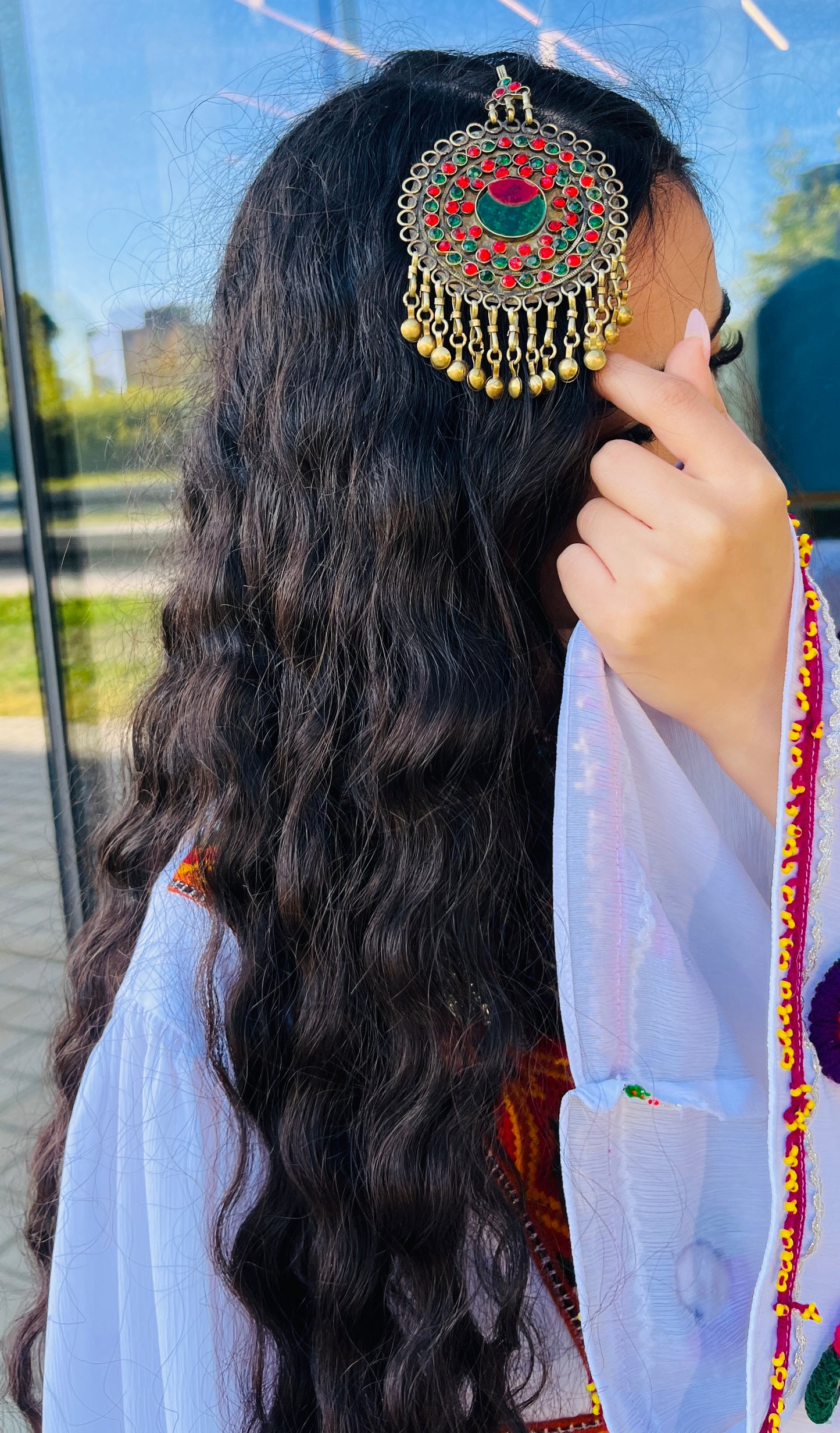 Traditional Kuchi Choker Jewelry Set