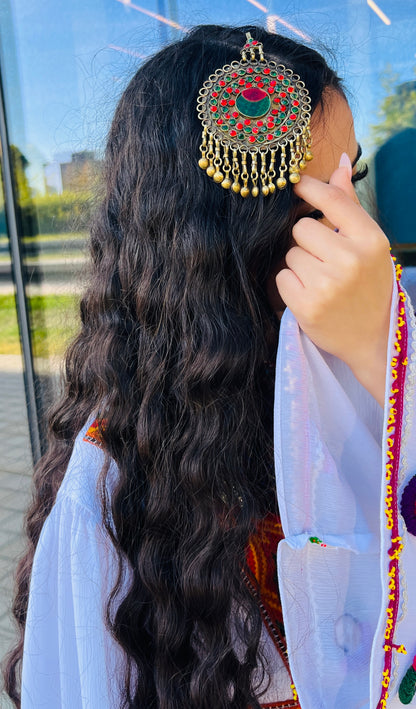 Traditional Kuchi Choker Jewelry Set